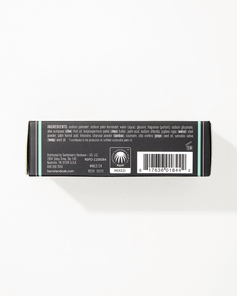 Tommy Bahama | Black Oak Exfoliating Bar Soap / Black