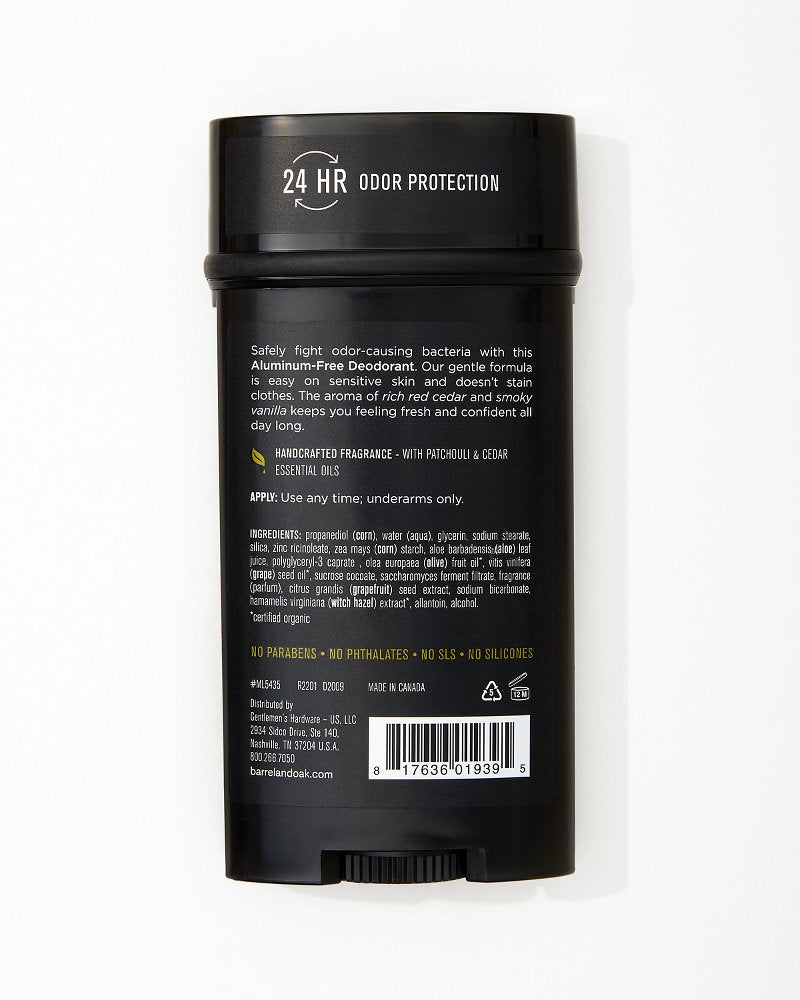 Tommy Bahama | Bourbon Cedar 24-Hour Deodorant / Black