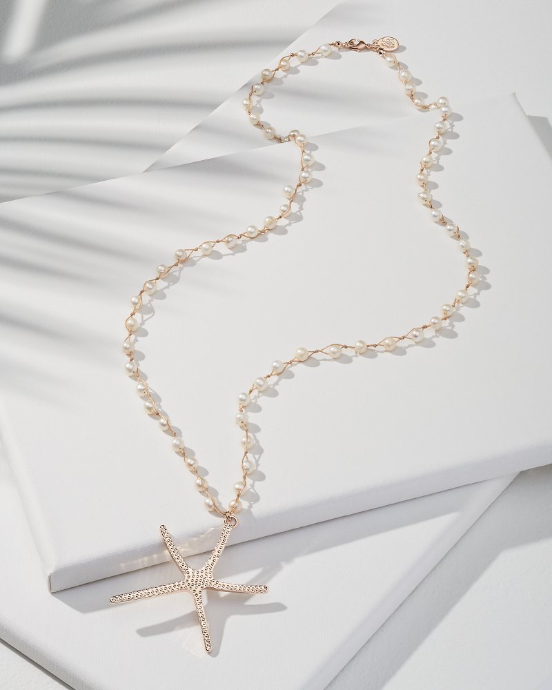 Tommy Bahama | Island Essence Rose Gold Starfish Pendant Necklace / Rose Gold