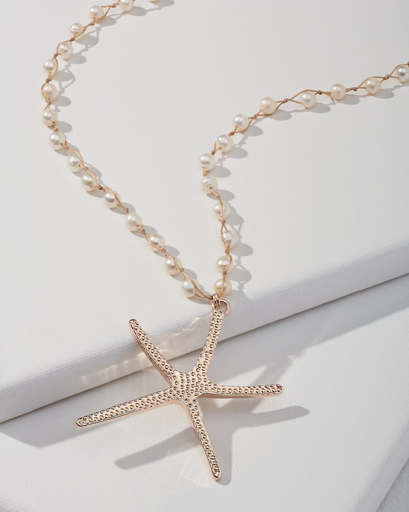 Tommy Bahama | Island Essence Rose Gold Starfish Pendant Necklace / Rose Gold