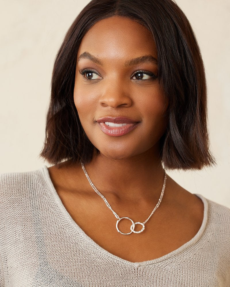 Tommy Bahama | Island Essence Rose Gold Double-Loop Necklace / Rose Gold