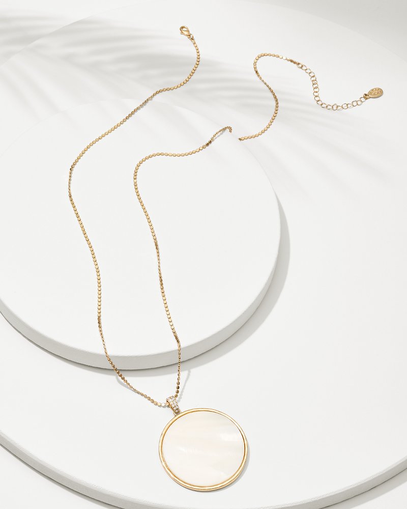 Tommy Bahama | Madeira Shell Pendant Necklace / Gold