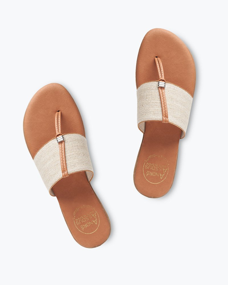 Tommy Bahama | André Assous Nice Featherweights™ Sandals / Beige