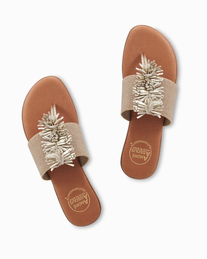 Tommy Bahama | André Assous Featherweights™ Novalee Sandals / Beige/Platino