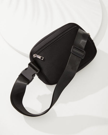Tommy Bahama | Vaughan Woven Belt Bag / Black