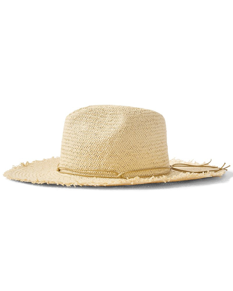 Tommy Bahama | Packable Fringed Continental Hat / Natural/Natural