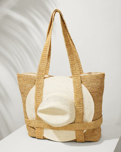 Tommy Bahama | Raffia Traveler Tote / Natural