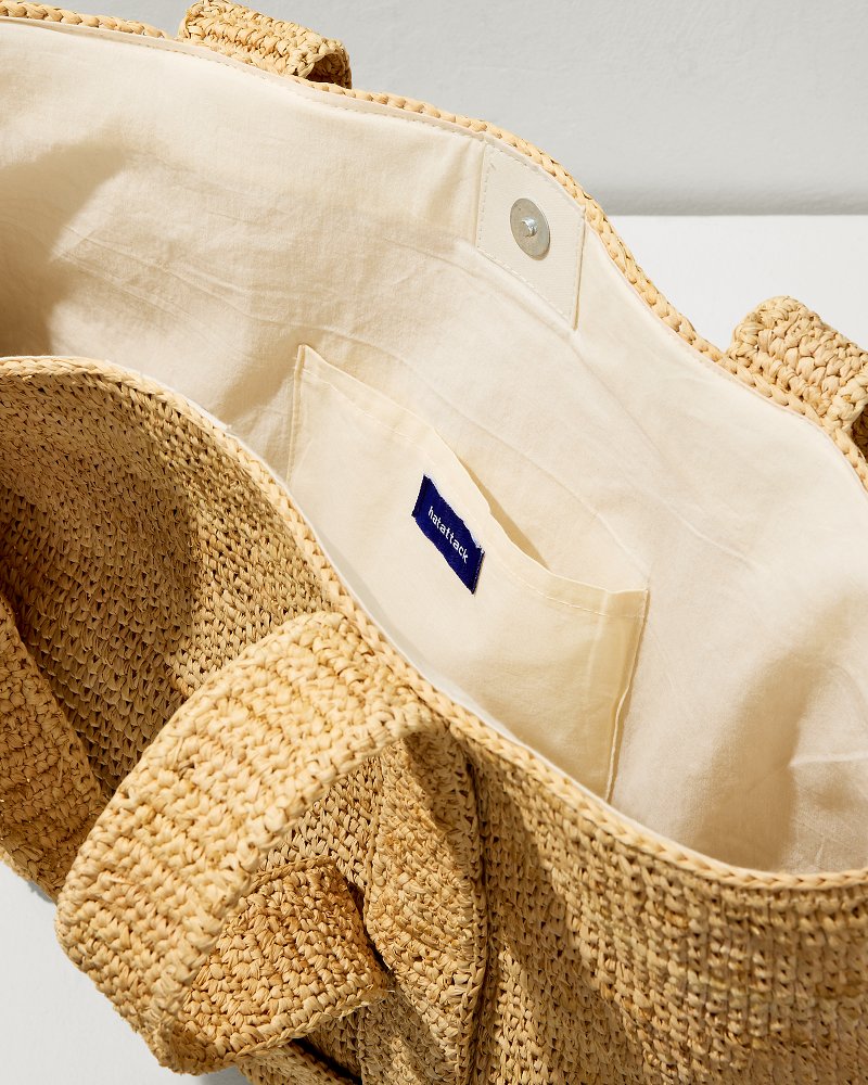 Tommy Bahama | Raffia Traveler Tote / Natural