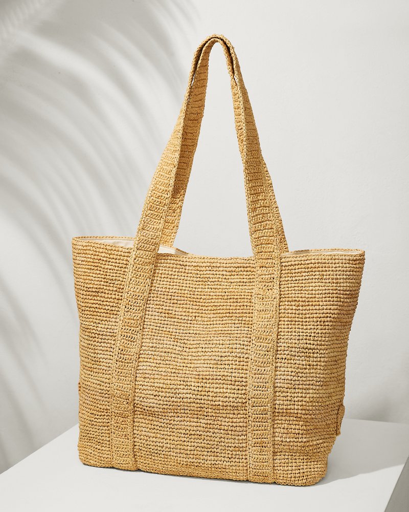 Tommy Bahama | Raffia Traveler Tote / Natural