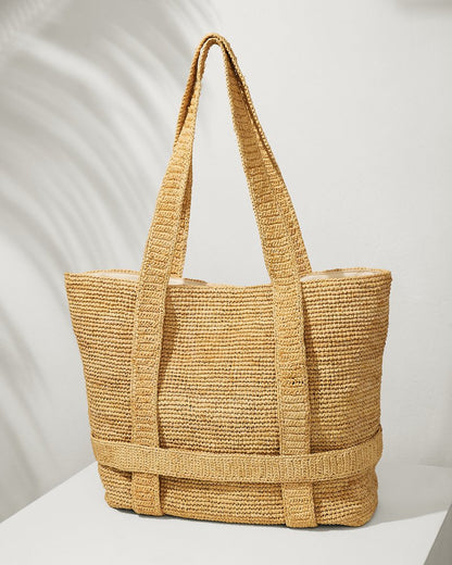 Tommy Bahama | Raffia Traveler Tote / Natural