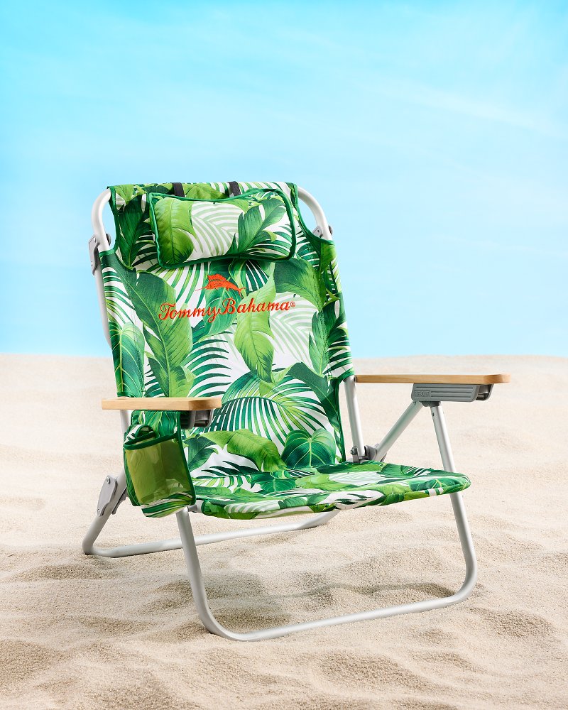 Tommy Bahama | Tommy Bahama Tropical Fronds Deluxe Backpack Beach Chair / Multicolor