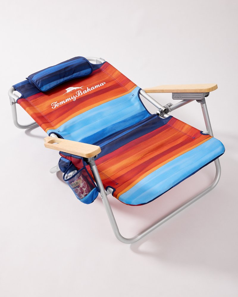 Tommy Bahama | Tommy Bahama Sunset Stripe Deluxe Backpack Beach Chair / Multicolor