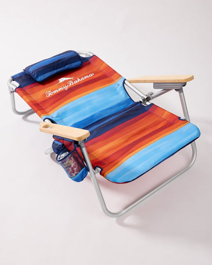 Tommy Bahama | Tommy Bahama Sunset Stripe Deluxe Backpack Beach Chair / Multicolor