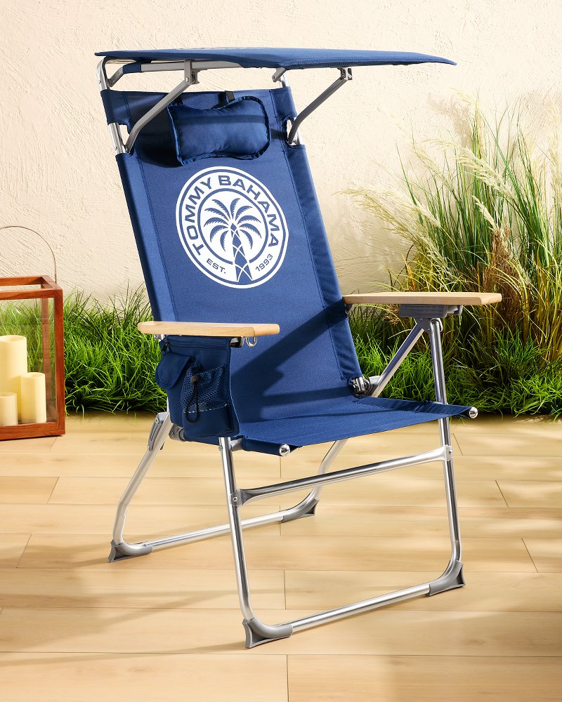 Tommy Bahama | Tommy Bahama Highboy Chair With Shade / Navy