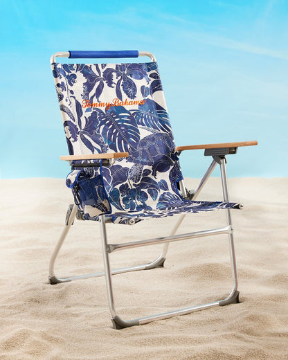 Tommy Bahama | Tommy Bahama Orchid Turtle Highboy Chair / Navy