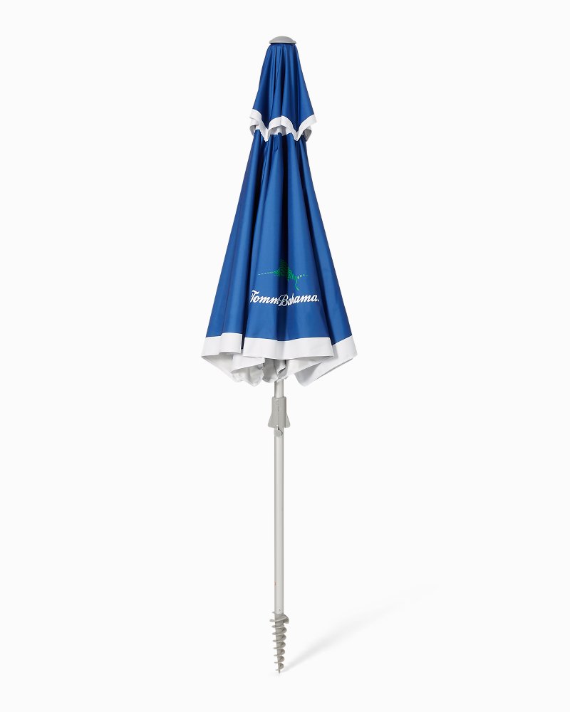 Tommy Bahama | Tommy Bahama Wavy Marlin Beach Umbrella / Navy