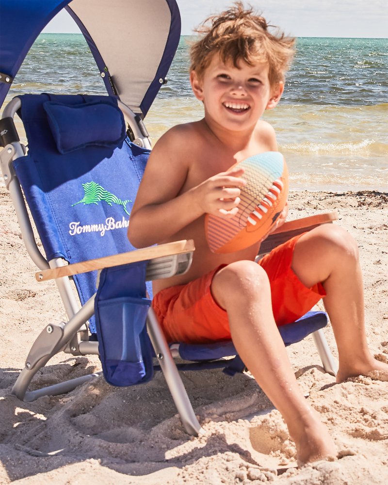 Tommy Bahama | Tommy Bahama Kids' Wavy Marlin Backpack Beach Chair / Navy