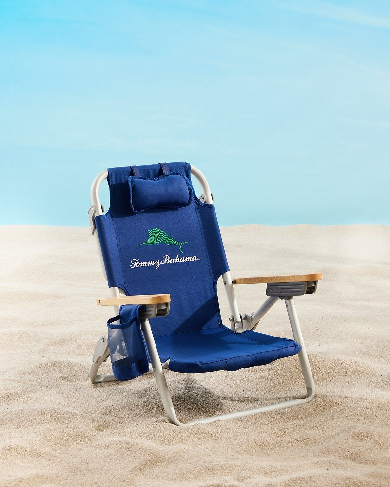 Tommy Bahama | Tommy Bahama Kids' Wavy Marlin Backpack Beach Chair / Navy