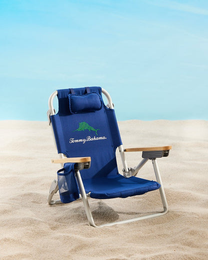 Tommy Bahama | Tommy Bahama Kids' Wavy Marlin Backpack Beach Chair / Navy