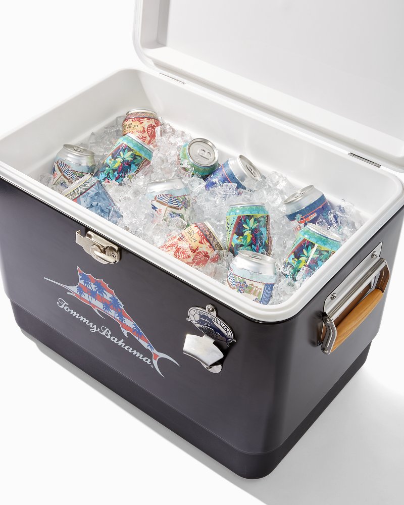 Tommy Bahama | Palm Marlin Black 54-Quart Cooler / Black
