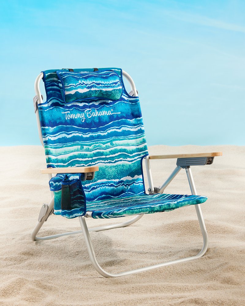 Tommy Bahama | Tommy Bahama Malachite Print Deluxe Backpack Beach Chair / Multicolor