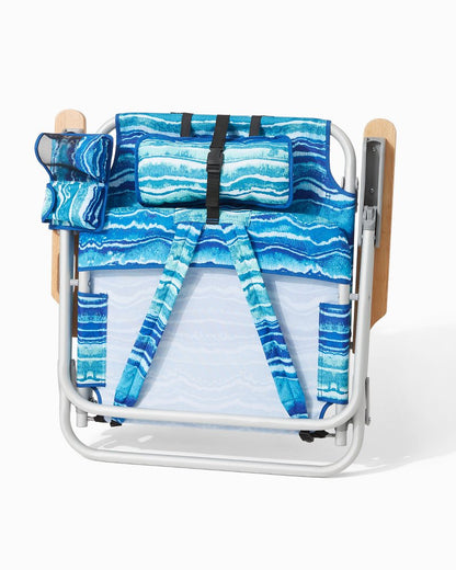 Tommy Bahama | Tommy Bahama Malachite Print Deluxe Backpack Beach Chair / Multicolor