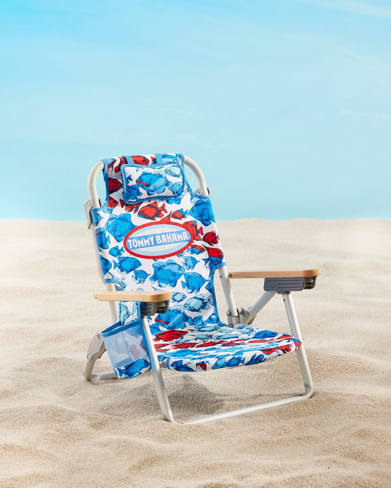 Tommy Bahama | Tommy Bahama School of Fish Kids' Backpack Beach Chair / Multicolor