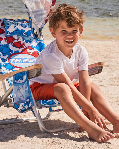 Tommy Bahama | Tommy Bahama School of Fish Kids' Backpack Beach Chair / Multicolor