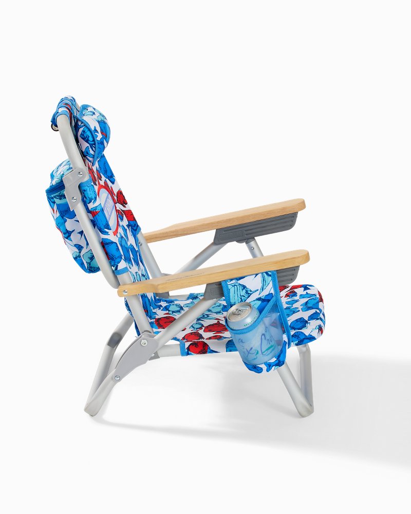 Tommy Bahama | Tommy Bahama School of Fish Kids' Backpack Beach Chair / Multicolor