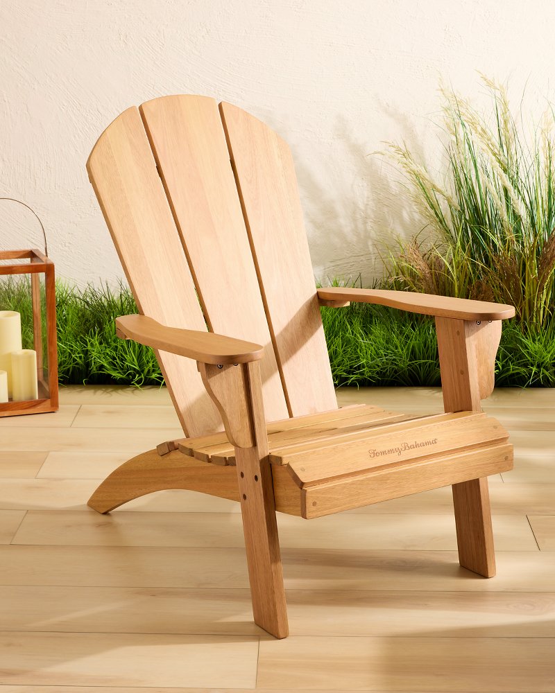 Tommy Bahama | Tommy Bahama All-Season Natural Wood Adirondack Chair / Natural