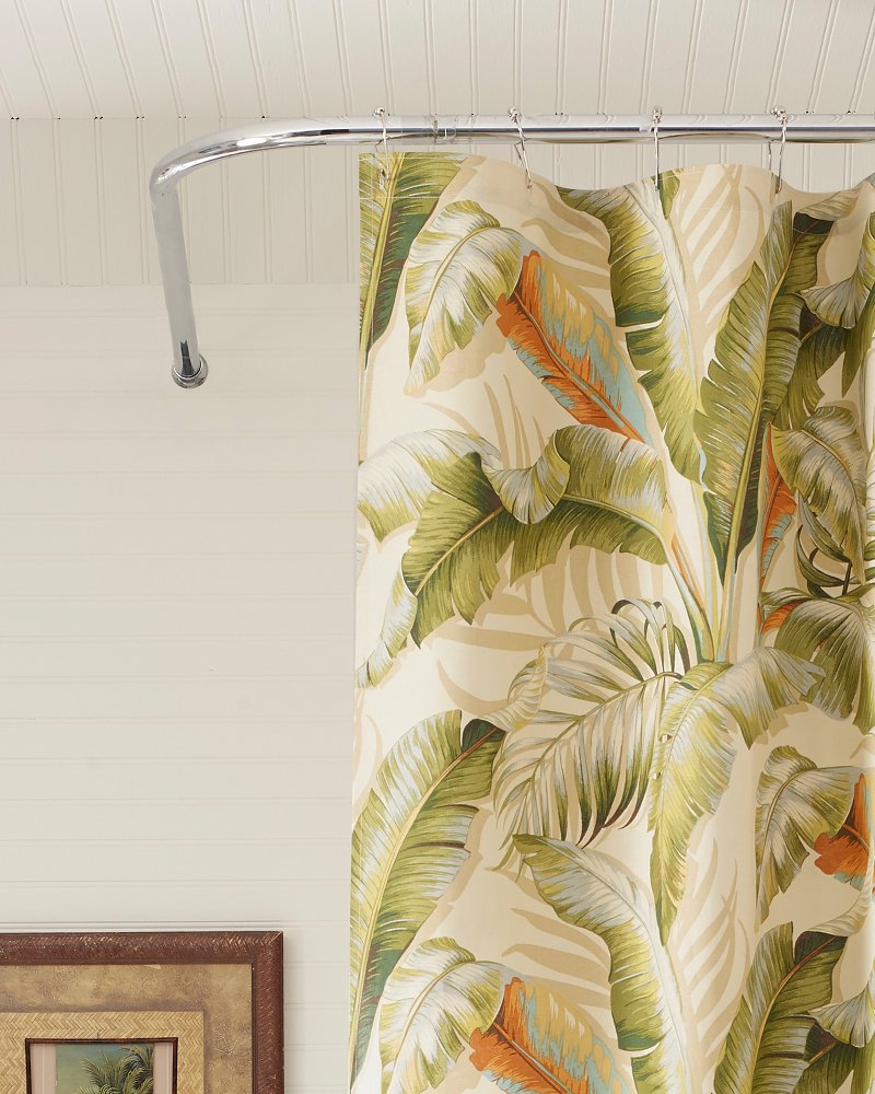 Tommy Bahama | Palmiers Shower Curtain / Green