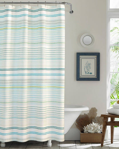 Tommy Bahama | La Scala Breezer Shower Curtain / Green