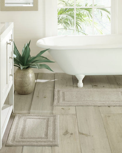 Tommy Bahama | Grey Isla Bath Rug Set of 2 / Grey