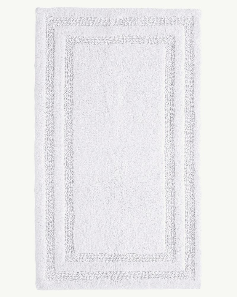 Tommy Bahama | White Isla Bath Rug Set of 2 / Coconut