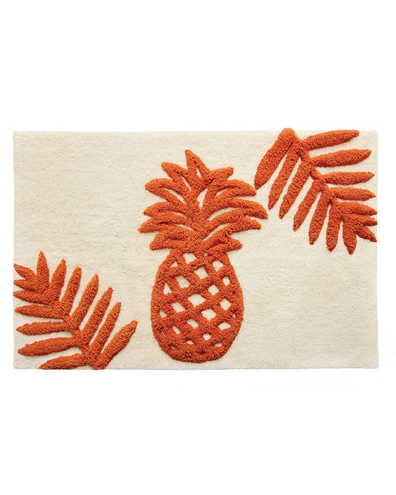 Tommy Bahama | Batik Pineapple Bath Rug / Orange