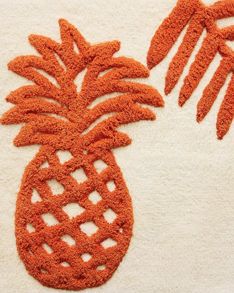 Tommy Bahama | Batik Pineapple Bath Rug / Orange