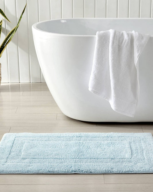 Tommy Bahama | Long Branch Reversible Bath Rug / Sky Blue