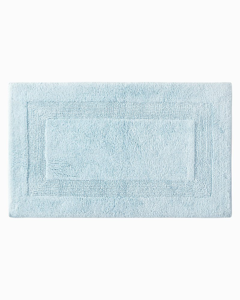 Tommy Bahama | Long Branch Reversible Bath Rug / Sky Blue