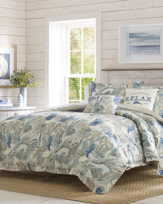 Tommy Bahama | Raw Coast 5-Piece King Comforter Set / Chambray Blue