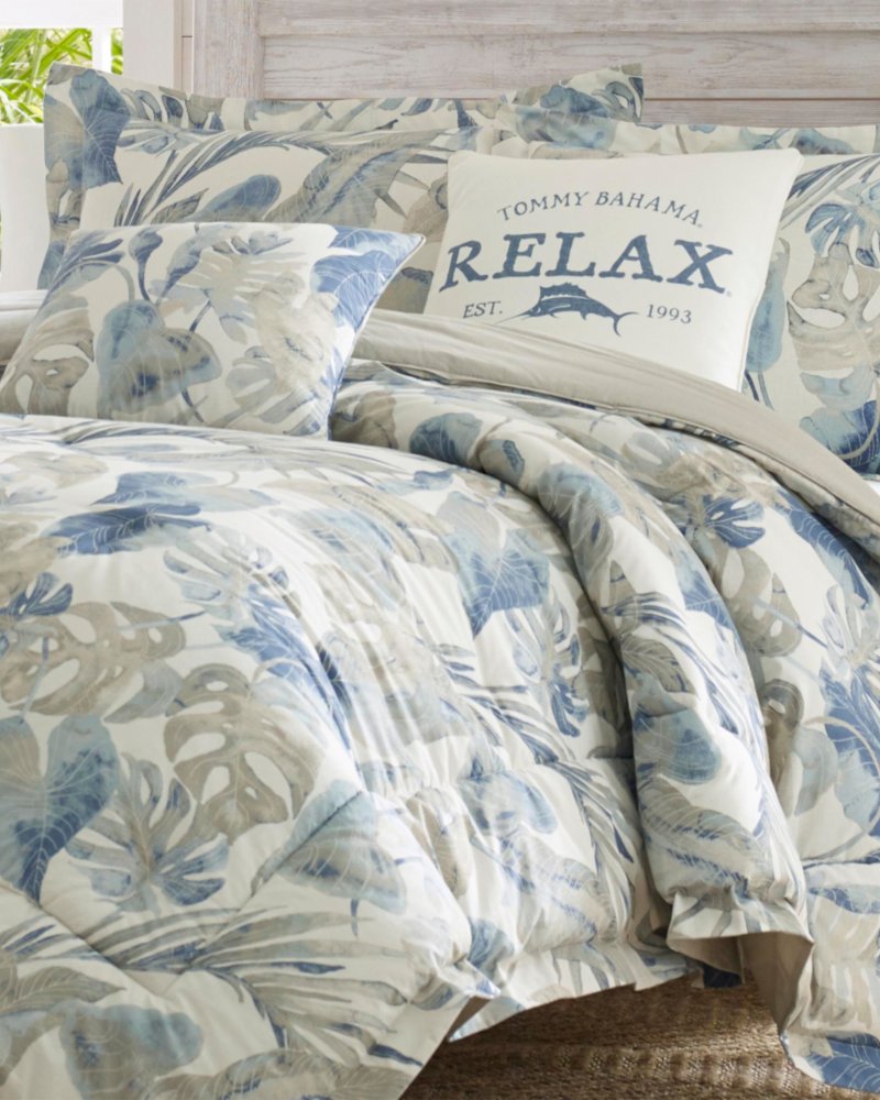 Tommy Bahama | Raw Coast 5-Piece King Comforter Set / Chambray Blue