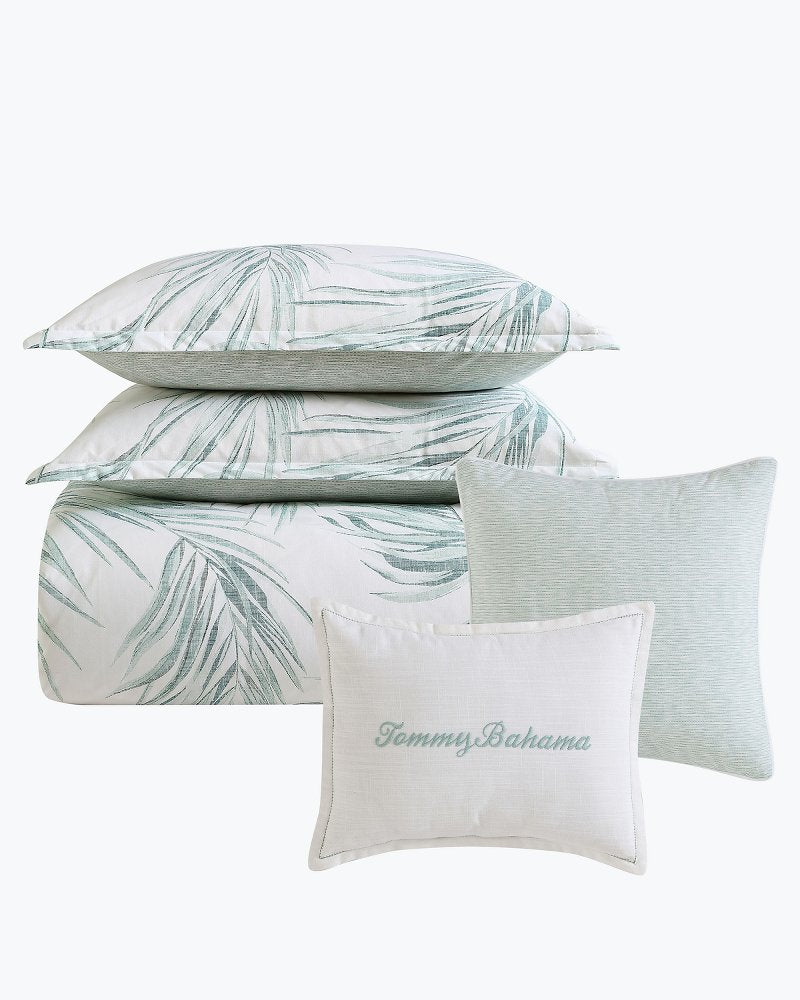Tommy Bahama | Canyon Palms 5-Piece Full/Queen Comforter Set / Green