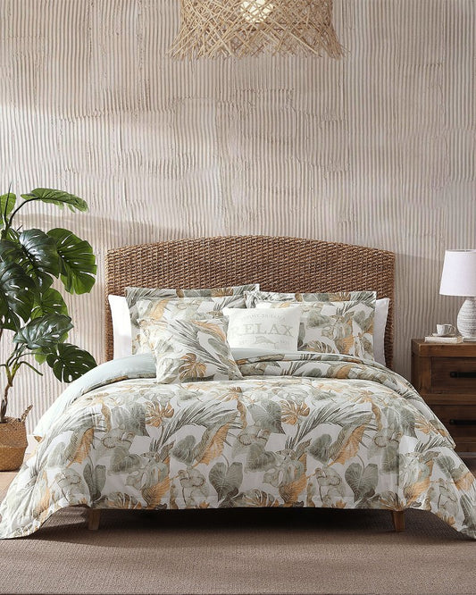Tommy Bahama | Raw Coast 5-Piece Full/Queen Comforter Set / Green