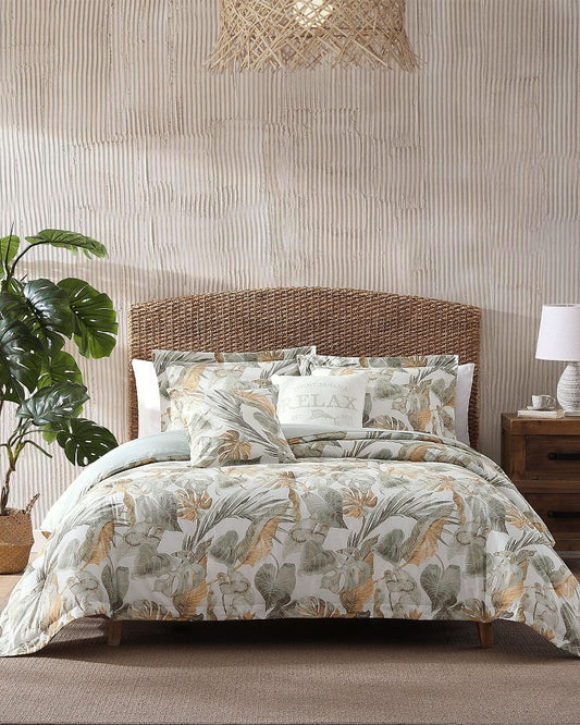 Tommy Bahama | Raw Coast 5-Piece King Comforter Set / Green
