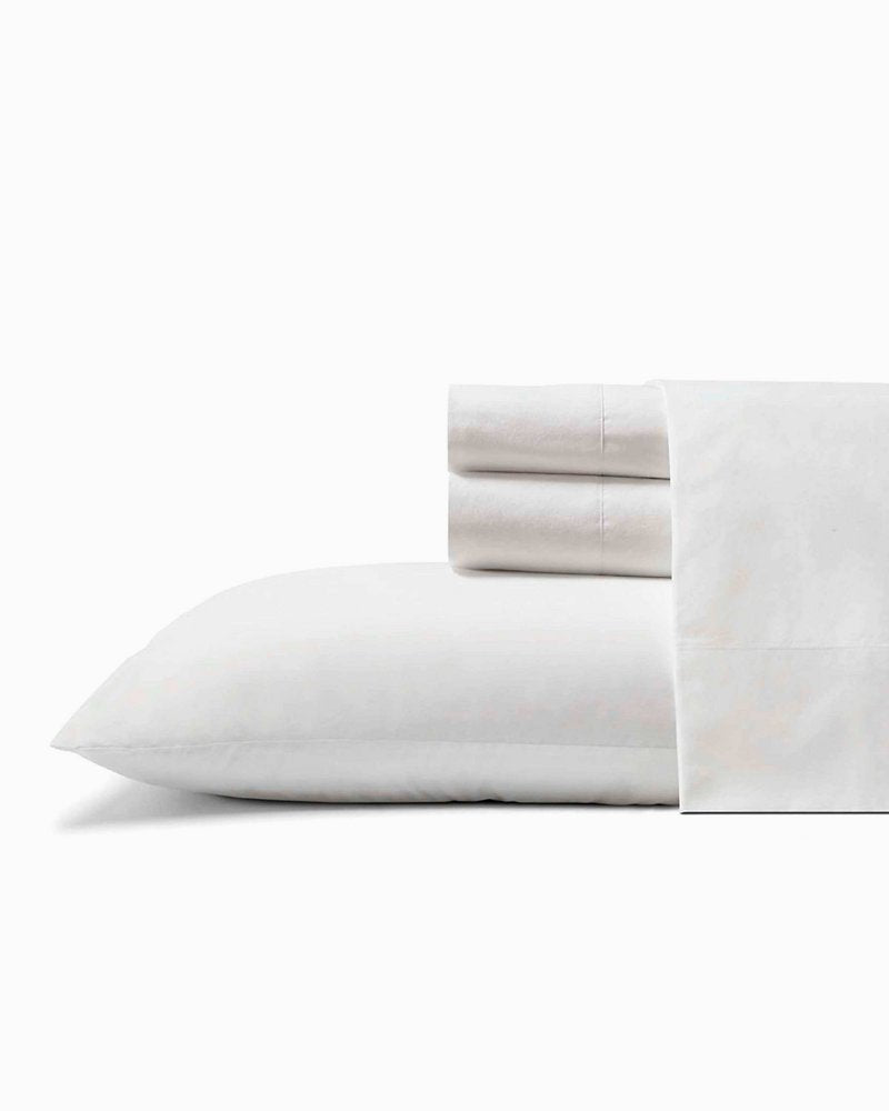 Tommy Bahama | Cool Zone White Sheet Set, Queen / White