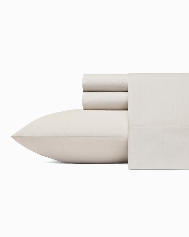 Tommy Bahama | Cool Zone Grey Sheet Set, Queen / Grey