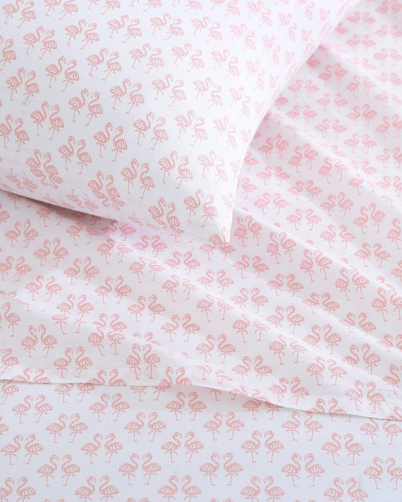 Tommy Bahama | Flamingle 4-Piece Queen Sheet Set / Pink