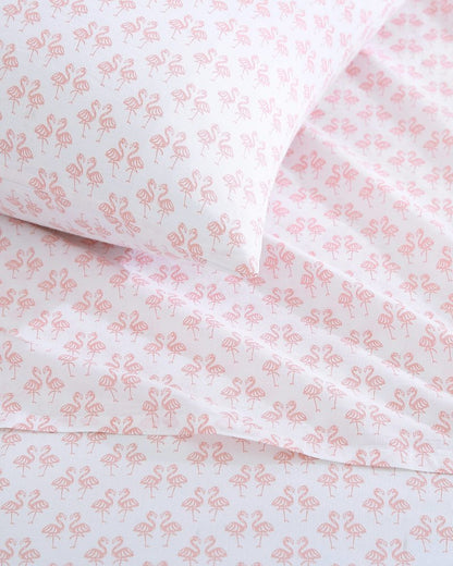 Tommy Bahama | Flamingle 4-Piece King Sheet Set / Pink