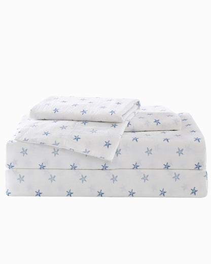 Tommy Bahama | Starfish Treasure 4-Piece Queen Sheet Set / Ocean