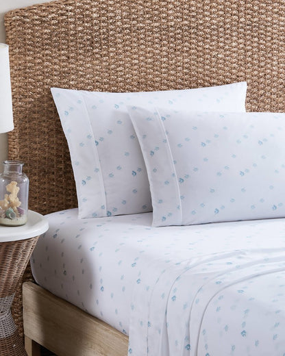 Tommy Bahama | Angel Fish 4-Piece King Sheet Set / Blue