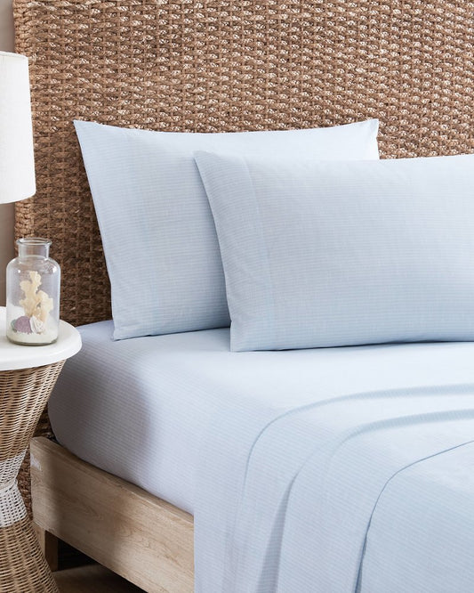 Tommy Bahama | Ala Moana Stripe 4-Piece Queen Sheet Set / Ocean